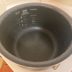 炊飯器3合炊きの画像