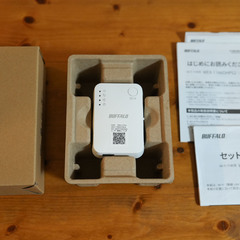 バッファローWi-Fi中継機　WEX-1166DHPS2/N
