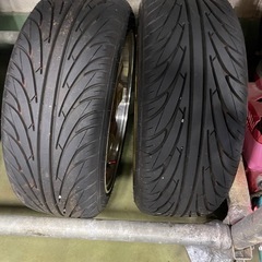 workタイプ深リムホイール、軽トレーラーの画像