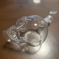 スカルボトル　ディズニーで購入した入れ物の画像