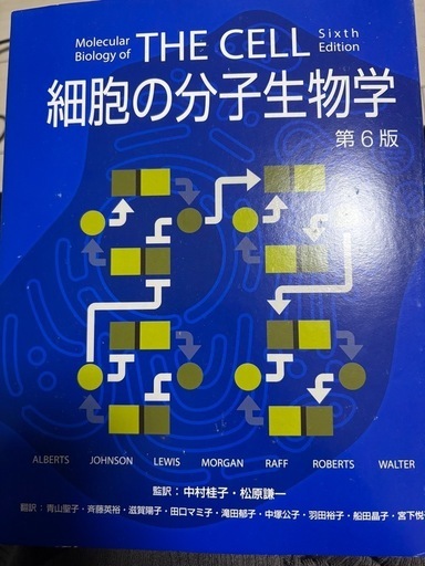 THE CELL 細胞の分子生物学　第6版
