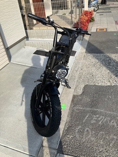 極美品！！電動自転車 値下げ⭕️ モペット ひねちゃり フル電動自転車