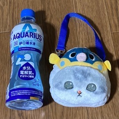 【新品・未使用】mofusand ★ 海の生き物にゃん　ふぐにゃん　パスケースの画像