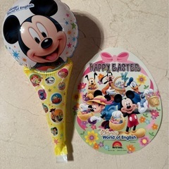 ディズニー　風船　シール