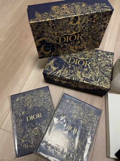 Dior ノベルティ　ポーチ　ノート　マニュキュア　リップ