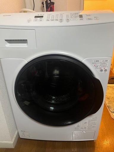 アイリスオーヤマ　乾燥機付きドラム式洗濯機　CDK842-W