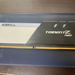 G.kill F4 DDR4 3600C18Q NEO 16gb 1枚　速度　3600MT/ｓ　美品2023年10月の画像