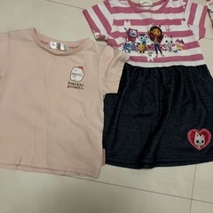 【8/26処分】女の子のお洋服　90-100cmお安くお譲りします！の画像