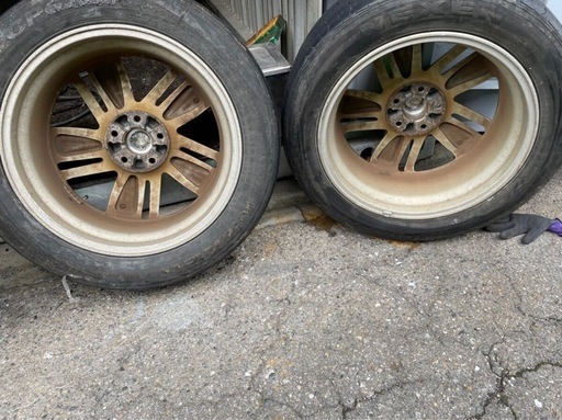 ジャンク品 BBS RS242 ビービーエス 社外ホイール 14インチ 2本 約10.5