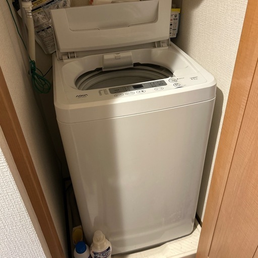 受付終了洗濯機AQUA(AQW-S452W)