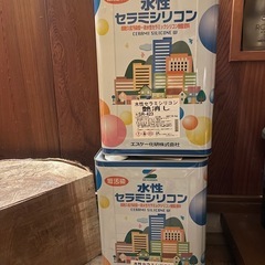 水性セラミシリコン 艶消し SR-423 16k 新品未開封 2缶セットの画像