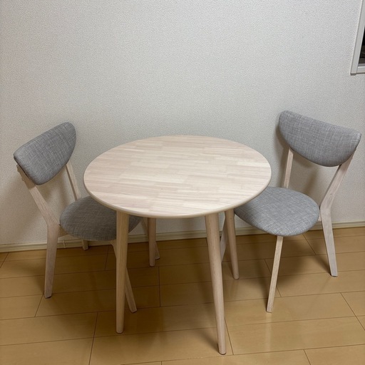 愛知県小牧市 LOWYA ダイニングテーブル・チェア セット ロウヤ