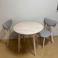 愛知県小牧市 LOWYA ダイニングテーブル・チェア セット ロウヤ