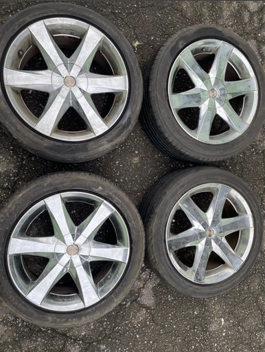 M’Z SPEED Juno Vogue 18インチ × 8.0JJ PCD114.3 5穴 アルミ　ホイール