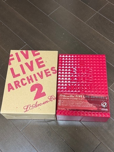 L'Arc～en～Ciel/FIVE LIVE ARCHIVES 2完全生産限定盤