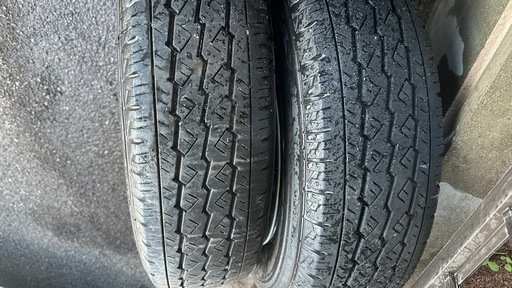 深溝☆ブリザック VL1 175R14 LT 8PR 2021年製造 バネット ボンゴ