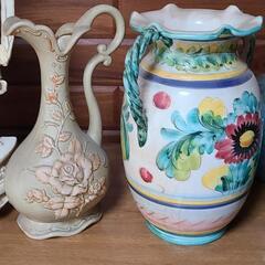◆　欧州のアンティークな置物&日本の焼物　花瓶　まとめ売り
の画像