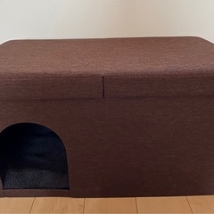 ペットハウス 収納付き