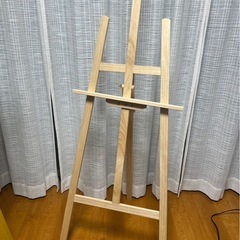 木製 デッサン イーゼル　キャンバススタンド
