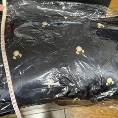 ディズニーミニー枕、ピロー黒の画像