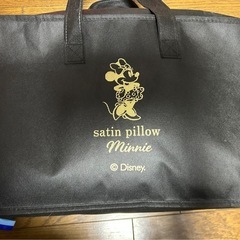 ディズニーミニー枕、ピロー黒の画像