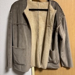 ワークマン　スエード調ジャケット　リバーシブル