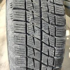 ブリヂストン アイスパートナー 14インチ スズキ純正ホイール付き 155/65R 14 スタッドレスタイヤ 履きつぶしの画像