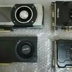 ☀中古 映像出力確認☀グラボ4台 GTX980Ti,GTX970...