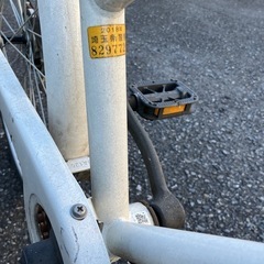 中古自転車　取引者決定
の画像