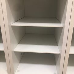 【商談中】シューズラック・下駄箱　6足　白　＜２＞ 　残り2個の画像