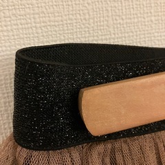 チュールロングスカートの画像