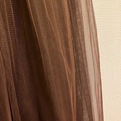 チュールロングスカートの画像