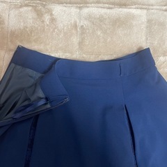 【美品】LODISPOTTO レースフレアスカート M ネイビー　膝丈の画像