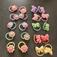 子供用ヘアゴムの画像