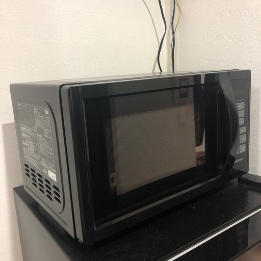 半年間使用アイリスオーヤマ製電子レンジ