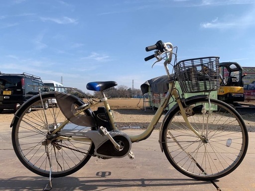 大阪府　パナソニック　電動アシスト自転車 ホワイト 前カゴ付き 大阪府 パナソニック 電動アシスト自転車 ホワイト 前カゴ付き 公式