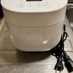【取引終了】炊飯器　2合炊き