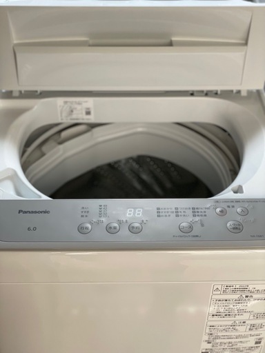 送料・設置込み可　洗濯機　6kg Panasonic 2022年【分解クリーニング済み】
