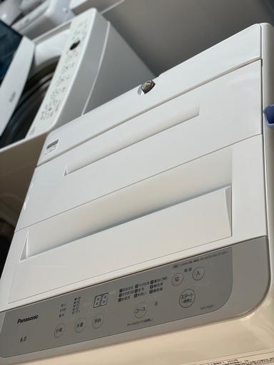 送料・設置込み可　洗濯機　6kg Panasonic 2022年【分解クリーニング済み】