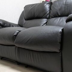 ソファ　2人掛けソファ　二人掛け　リクライニングソファの画像