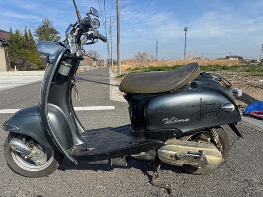 ヤマハ 50cc 原付 SA39J JOG DX ネイビー タイヤ前後/バッテリー