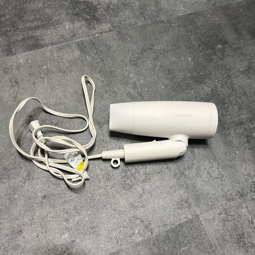 サロニア SALONIA スピーディーイオンドライヤー ホワイト SL-013WH