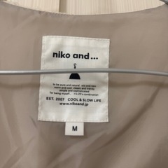 ニコアンド 3way  アウター　の画像