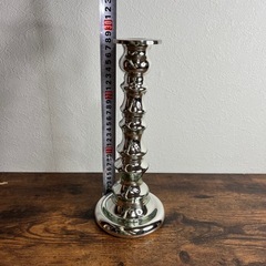 IKEA シルバー　キャンドルスタンド　ろうそく立て
