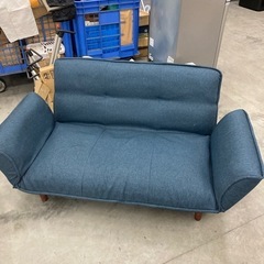 【KJ079】中古美品 2人掛け コンパクトカウチソファ ターコ...