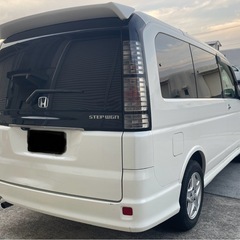 【17年式】ステップワゴン　RF5 5ナンバー登録❗️2人乗り❗️構造変更致します❗️税金安い❗️の画像