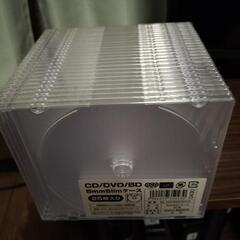新品　CD.DVDケース25枚入り