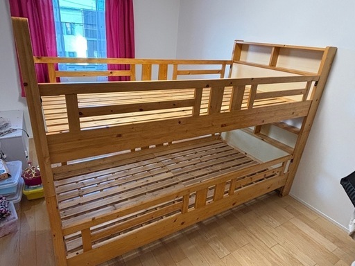 2段ベッド　子供　部屋　家具　寝具