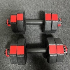 (取引中)ダンベル(片手5kg)・腹筋ローラーの画像
