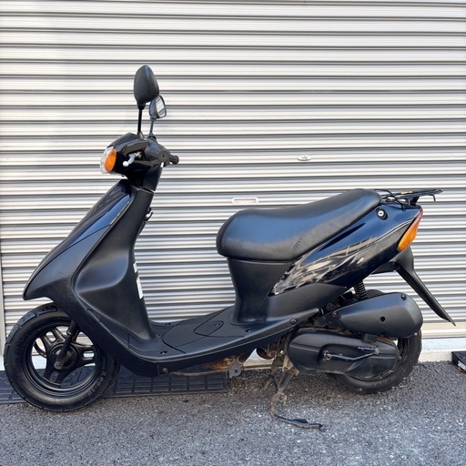 3211.高馬力２スト　レッツII バッテリー、シート新品　千葉県柏市　即日配送、自走引き取りも可能